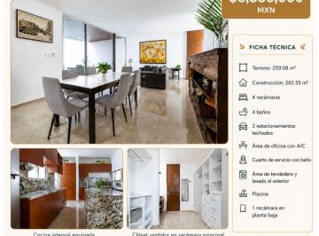 Casa de 4 habitaciones, Mérida · Casa en Venta en Privada El Origen, Xcanatún, Mérida