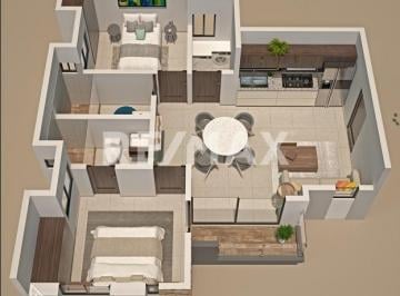 Departamento · 63m² · 2 Recámaras · 1 Estacionamiento · Departamento en Venta Torre H #3 y 4 Residencial Cardones - (4)