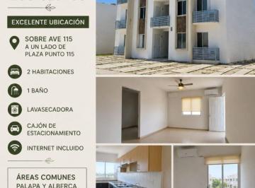 Departamento de 2 habitaciones, Solidaridad · Residencial Los Olivos, Playa del Carmen