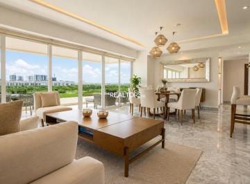 Departamento · 160m² · 2 Recámaras · 2 Estacionamientos · Departamento en Isola Puerto Cancún, Moderno y con Excelente Vista