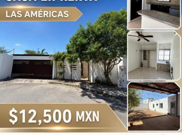 Casa · 110m² · Casa en Renta en Esquina Las Américas, Mérida