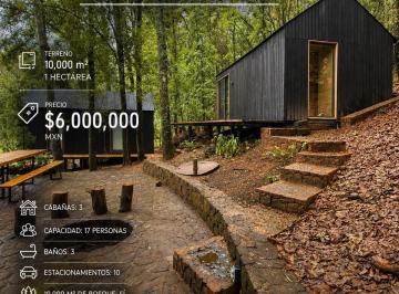 Casa · 10000m² · 4 Recámaras · 10 Estacionamientos · Cabaña Laguna de Servin Amealco de Bonfil