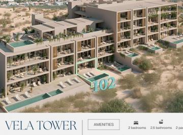 Departamento · 2 Recámaras · 2 Estacionamientos · Vela Tower 102, El Tezal, Cabo San Lucas - (4)