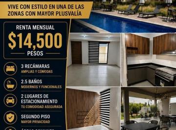 Departamento de 3 habitaciones, El Marqués · Renta de Departamento en Zakia