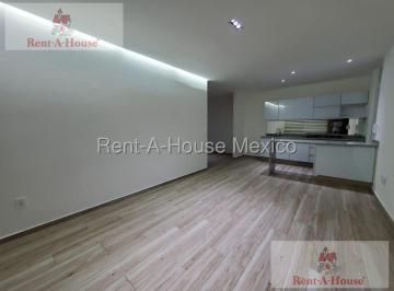 Departamento · 90m² · 2 Recámaras · 1 Estacionamiento · Departamento en Renta en del Valle Centro, Benito Juárez Gis 26 - 3412