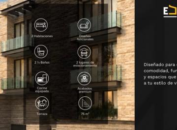Departamento de 2 habitaciones, Benito Juárez · Preventa de Departamentos en Portales Nte