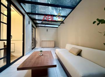 Departamento · 80m² · 1 Recámara · Departamento en Renta Amueblado con Terraza en Hipódromo