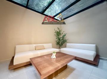 Departamento · 80m² · 1 Recámara · Departamento en Renta Amueblado con Terraza en Hipódromo