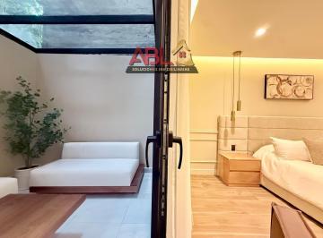 Departamento · 80m² · 1 Recámara · Departamento en Renta Amueblado con Terraza en Hipódromo