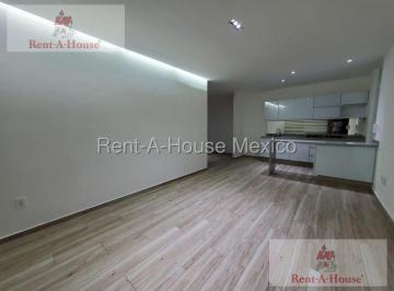Departamento · 90m² · 2 Recámaras · 1 Estacionamiento · Departamento en Renta en del Valle Centro, Benito Juárez Jl 26 - 3412.