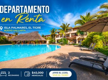 Departamento de 2 habitaciones, Bahía de Banderas · Departamento Amueblado en El Tigre con 2 Recamaras