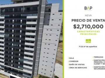 Departamento de 2 habitaciones, León · Departamento de 71 m² con 2 Recámaras en Venta en Ampliación El Carmen