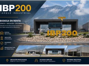 Bodega comercial , Santa Catarina · Bodega Industrial Santa Catarina Parque Ibp200