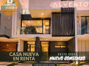 Casa de 3 habitaciones, Mineral de la Reforma · Casa Nueva en Renta en Residencial Alvento Habitat, Pachuca, Hgo.