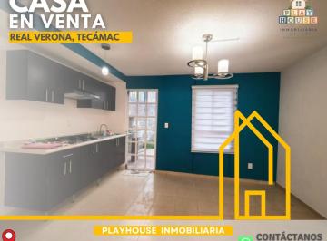 Casa de 2 habitaciones, Tecámac · Casa en Venta en Privada Real Verona, Siena, en Tecámac, Edo México