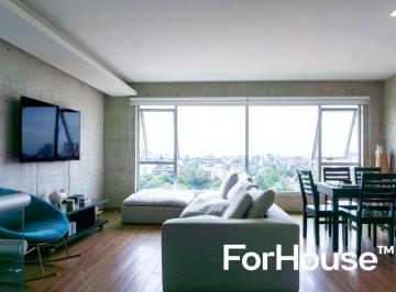 Departamento de 3 habitaciones, Cuauhtémoc · Departamento de Dos Niveles y Amueblado en Renta en Condesa