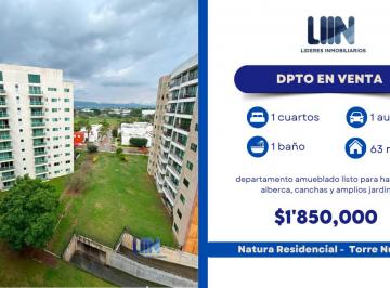 Departamento de 1 habitación, León · Departamento Amueblado en Venta - Natura Residencial
