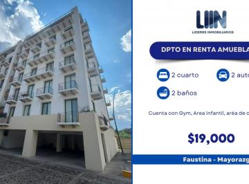 Departamento de 2 habitaciones, León · Departamento Amueblado - Torre Faustina Mayorazgo