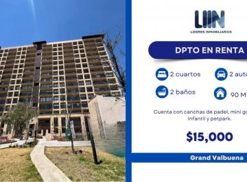 Departamento de 2 habitaciones, León · Departamento en Renta Grand Valbuena