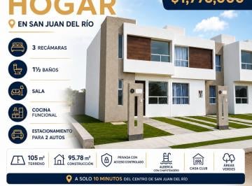 Casa en condominio de 3 habitaciones, San Juan del Río · Casa en Venta en San Juan del Río