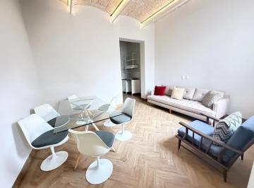 Departamento de 1 habitación, Cuauhtémoc · Departamento Venta, 50 m² con Techos Altos en Desarrollo Catalogado