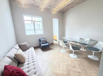 Departamento de 1 habitación, Cuauhtémoc · Departamento Venta, 50 m² con Techos Altos en Desarrollo Catalogado