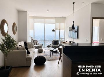 Departamento de 2 habitaciones, Coyoacán · Departamento Amueblado de Lujo en Renta | High Park Sur – Torre Olivo | Piso 31