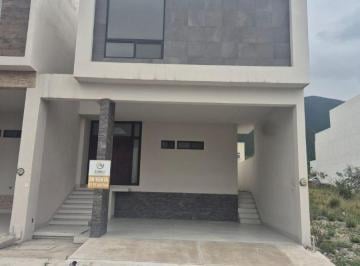 Casa de 4 habitaciones, García · Excelente Casa Nueva en Privada, Arriba de Leones