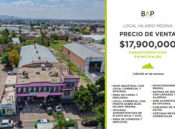 Bodega comercial , León · Local Comercial de 1160 m² en Venta en Hilario Medina