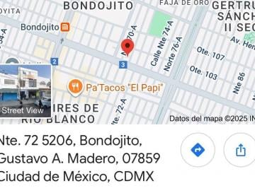 Local comercial , Gustavo A. Madero · Local en Norte 72 - a 5206 Esquina Av 101