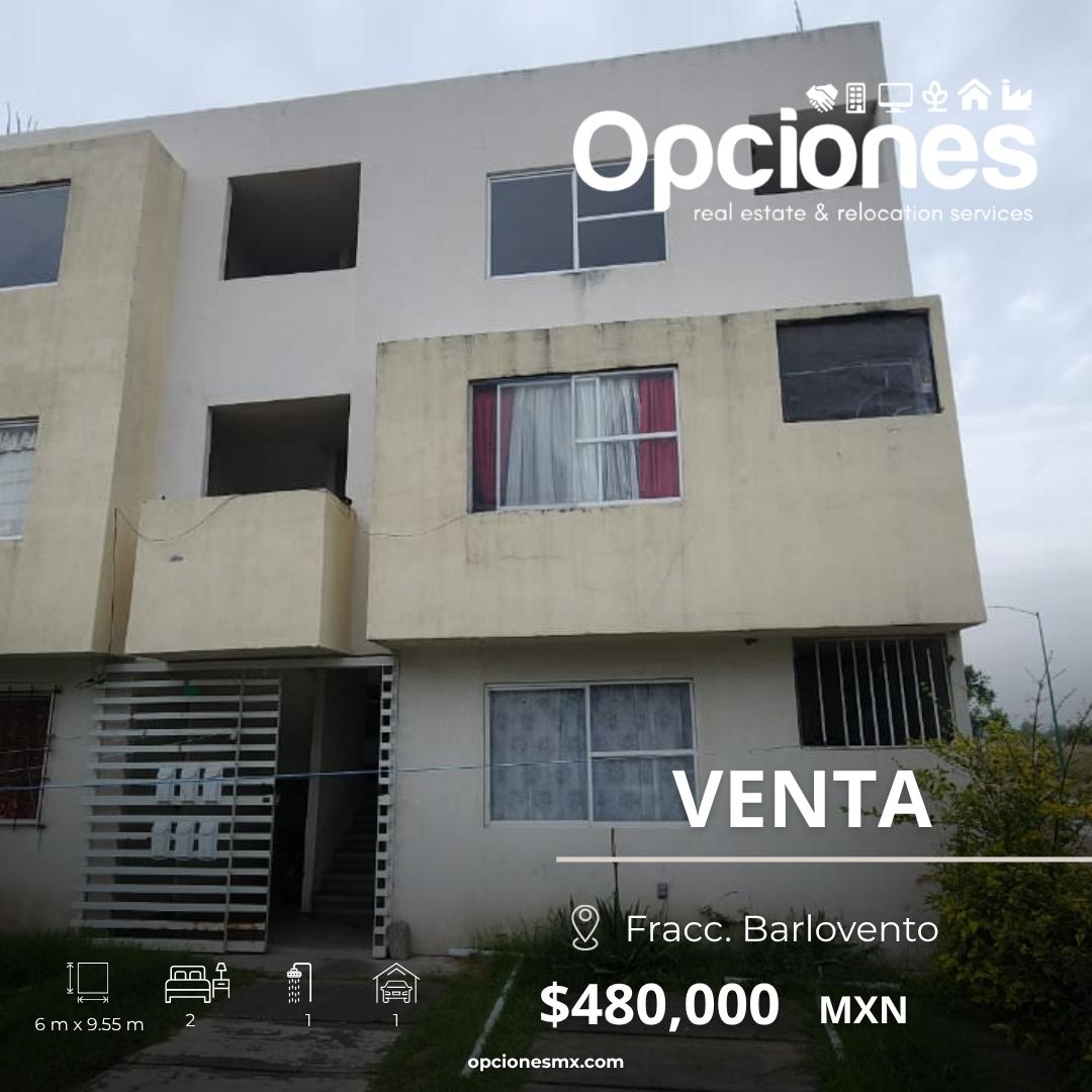 Departamento en Venta Fracc. Barlovento Salamanca