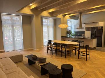 Departamento 150m² Renta Roma Norte · Departamento en Renta Amueblado en Colonia Roma