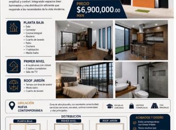 Casa de 4 habitaciones, Guadalajara · Casa Preventa de Lujo!