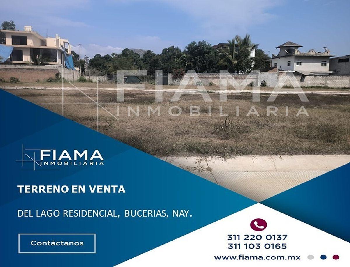 Lot for Sale in Del Lago Residential, Bucerías, Nayarit. (F)