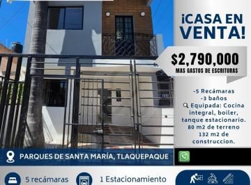 flyer.jpeg · Casa en Venta en Parques de Santa Maria