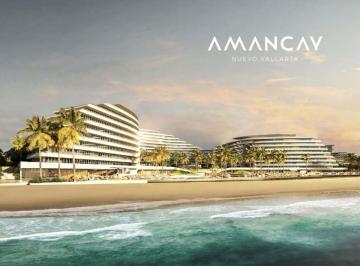 Departamento de 2 habitaciones, Bahía de Banderas · Departamento en Venta Frente Al Mar en Nuevo Vallarta en Amancay