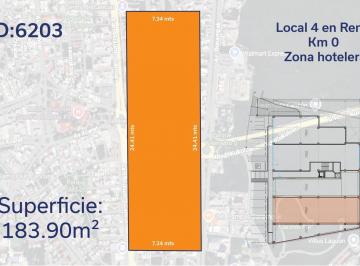 Local comercial · 183m² · Local Comercial en Renta en Zona Hotelera Cancun