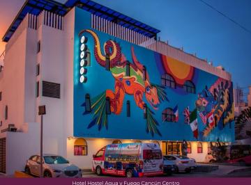 Edificio · 3500m² · 43 Recámaras · Hotel Hostel Agua y Fuego en Venta Cancun