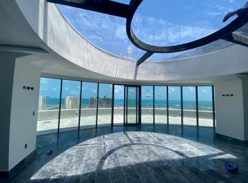 Departamento · 845m² · 4 Recámaras · 4 Estacionamientos · En Venta El Pent House de Shark Tower con Vista a Puerto Cancún