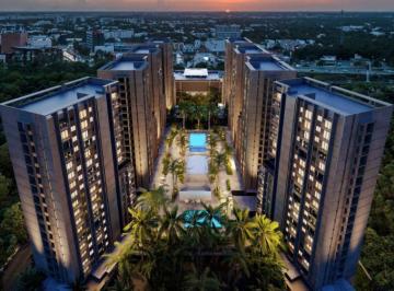 Departamento · 91m² · 2 Recámaras · 1 Estacionamiento · Departamento en Preventa con Roof Top en Manglar Cumbres