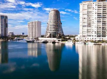 Departamento · 220m² · 2 Recámaras · 2 Estacionamientos · Departamento en Venta Shark Tower Puerto Cancún Dentro de La Marina