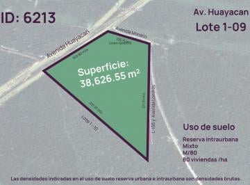Terreno / Lote · 38626m² · Terreno en Venta Sobre Av Huayacan y Av Monaco