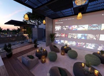 Departamento · 90m² · 2 Recámaras · 2 Estacionamientos · Departamento 2 Recámaras en Venta con Cinema, Alberca y a 15 Min. del Aeropuerto