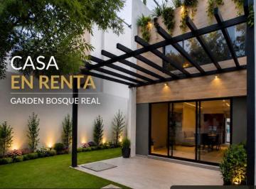 Casa de 3 habitaciones, Huixquilucan · Renta Casa en Bosque Real Estrenar en Privada
