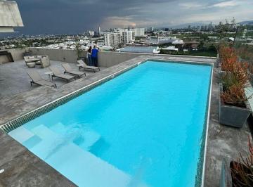 Departamento de 2 habitaciones, Zapopan · Departamento Nuevo en Renta en Jardín Real, Zapopan | Roof Garden con Alberca