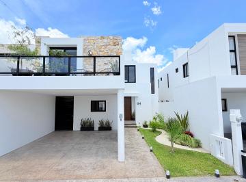 Casa de 3 habitaciones, Mérida · Casa en Renta de 3 Habitaciones Amueblada y con Paneles Solares en Adara, en Temozón Norte.