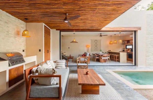 Condominium House for Rent in Tulum, Quintana Roo