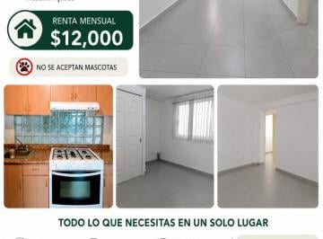 Departamento de 2 habitaciones, Tlalpan · Dpto en Renta Sur Cdmx