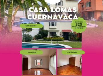 Casa en condominio de 3 habitaciones, Cuernavaca · Casa Lomas de Cuernavaca, a La Venta
