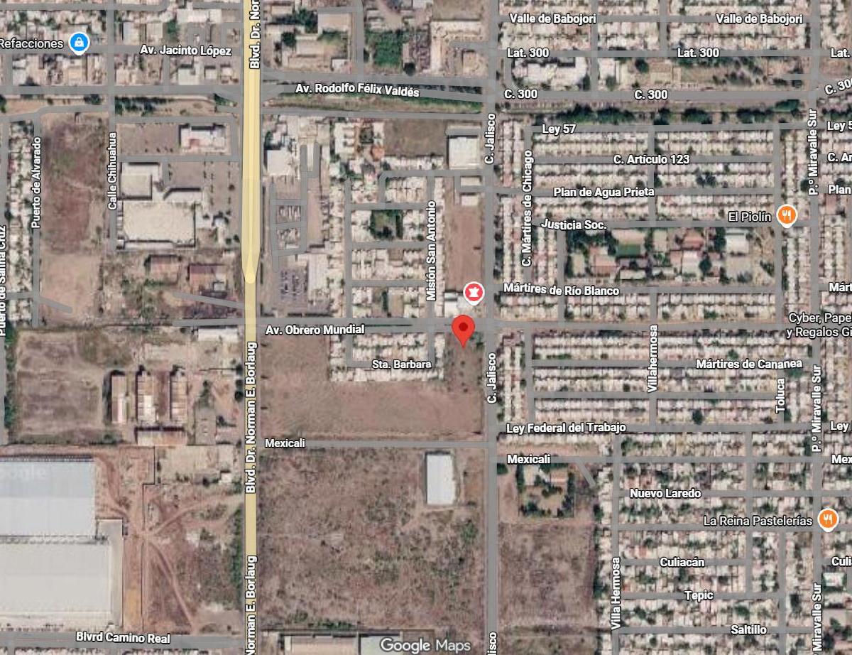 Land of 4087 m&sup2; for Sale in Cajeme